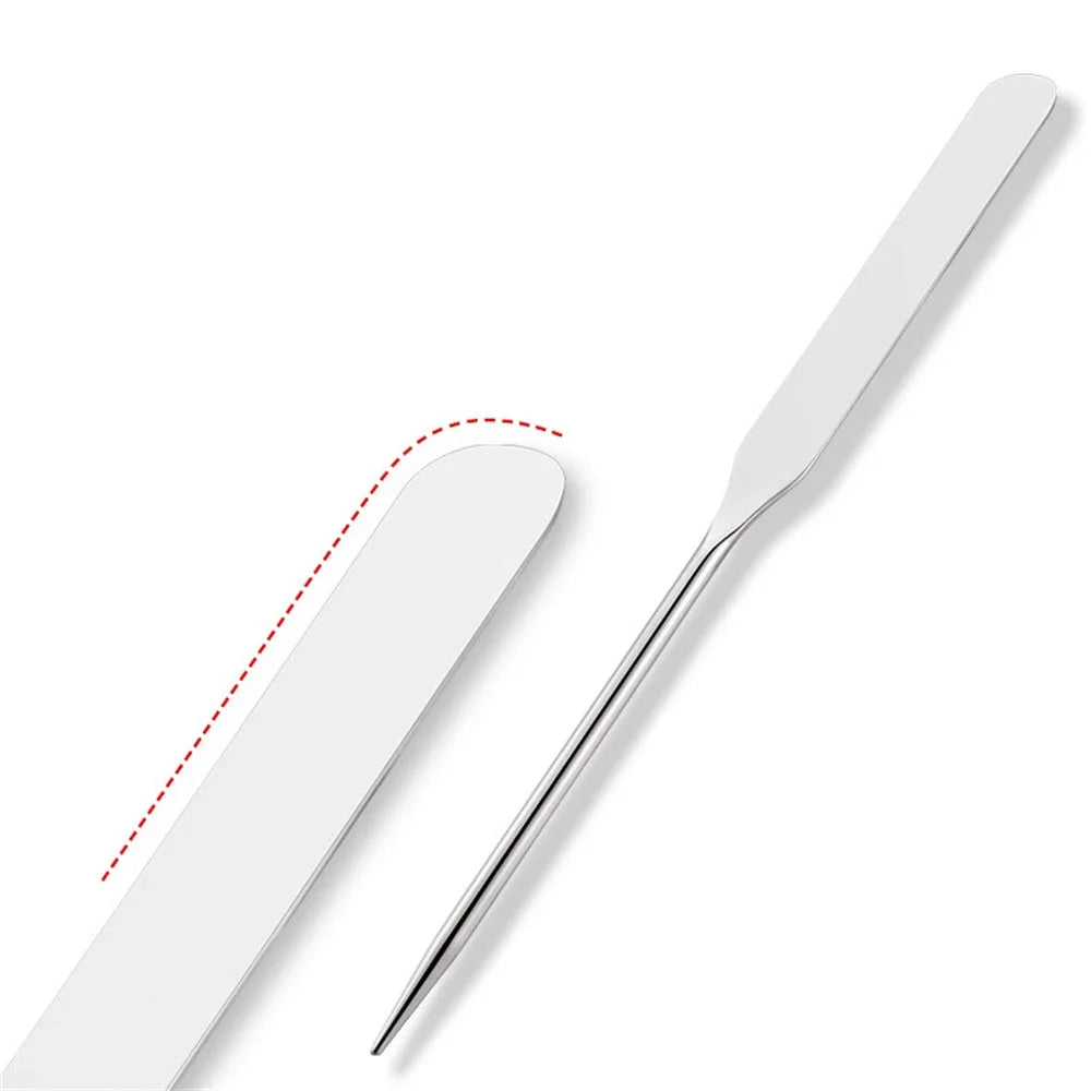 2PC Stainless Steel Palette Tray Rod Set Makeup Tool