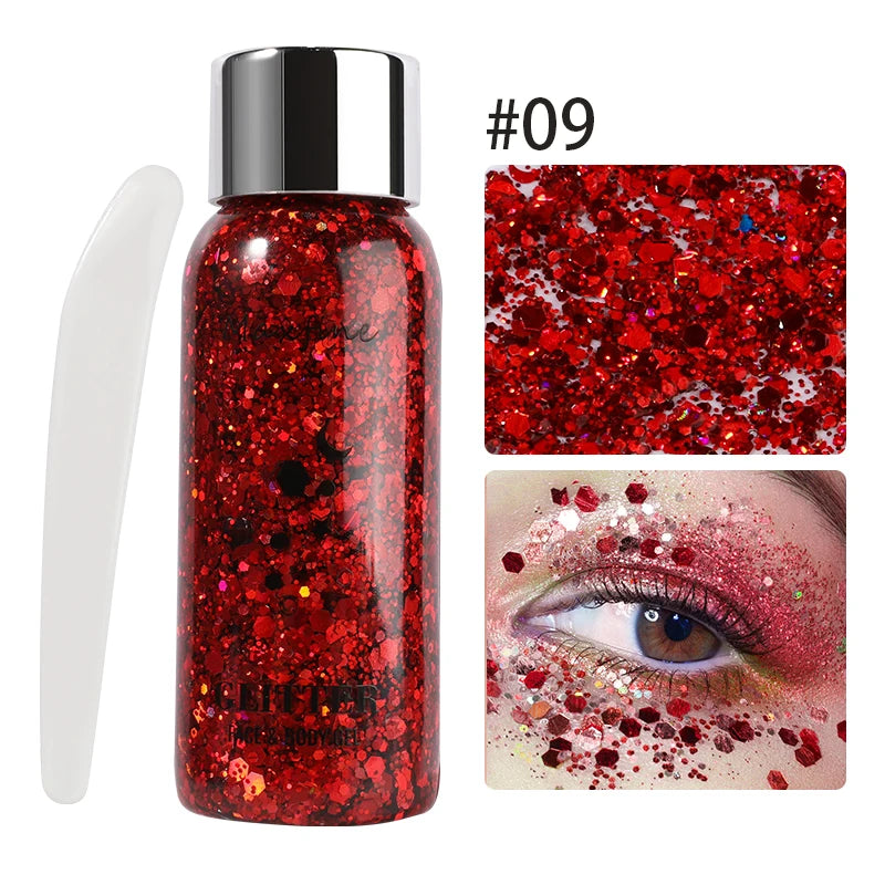 Shimmer Sparkle Body Face Glitter Parties and Makeup Art Safe for All Skin Type Easy to Apply Long Lasting