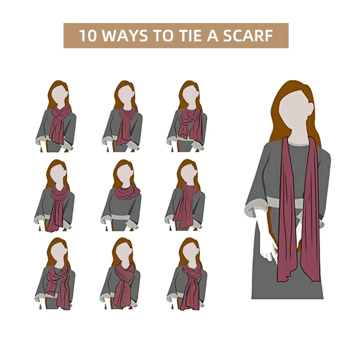 Sou Hiyori Japan Anime Shin Tsukimi YTTD Scarf Tassel Scarves Women Soft Warm Shawls and Wraps Long Fall Winter Shawl Wrap