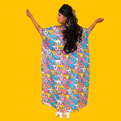 Caftan de poche 8 bits à pans coupés disponible en 2 options