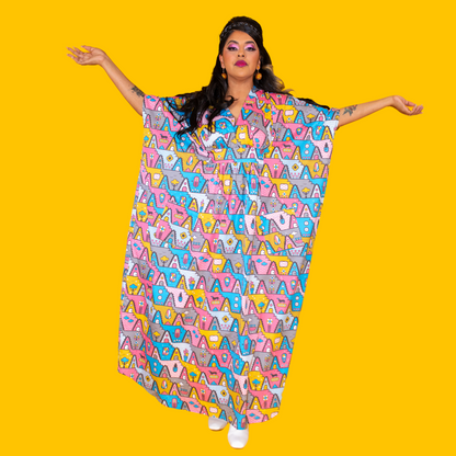 Caftan de poche 8 bits à pans coupés disponible en 2 options
