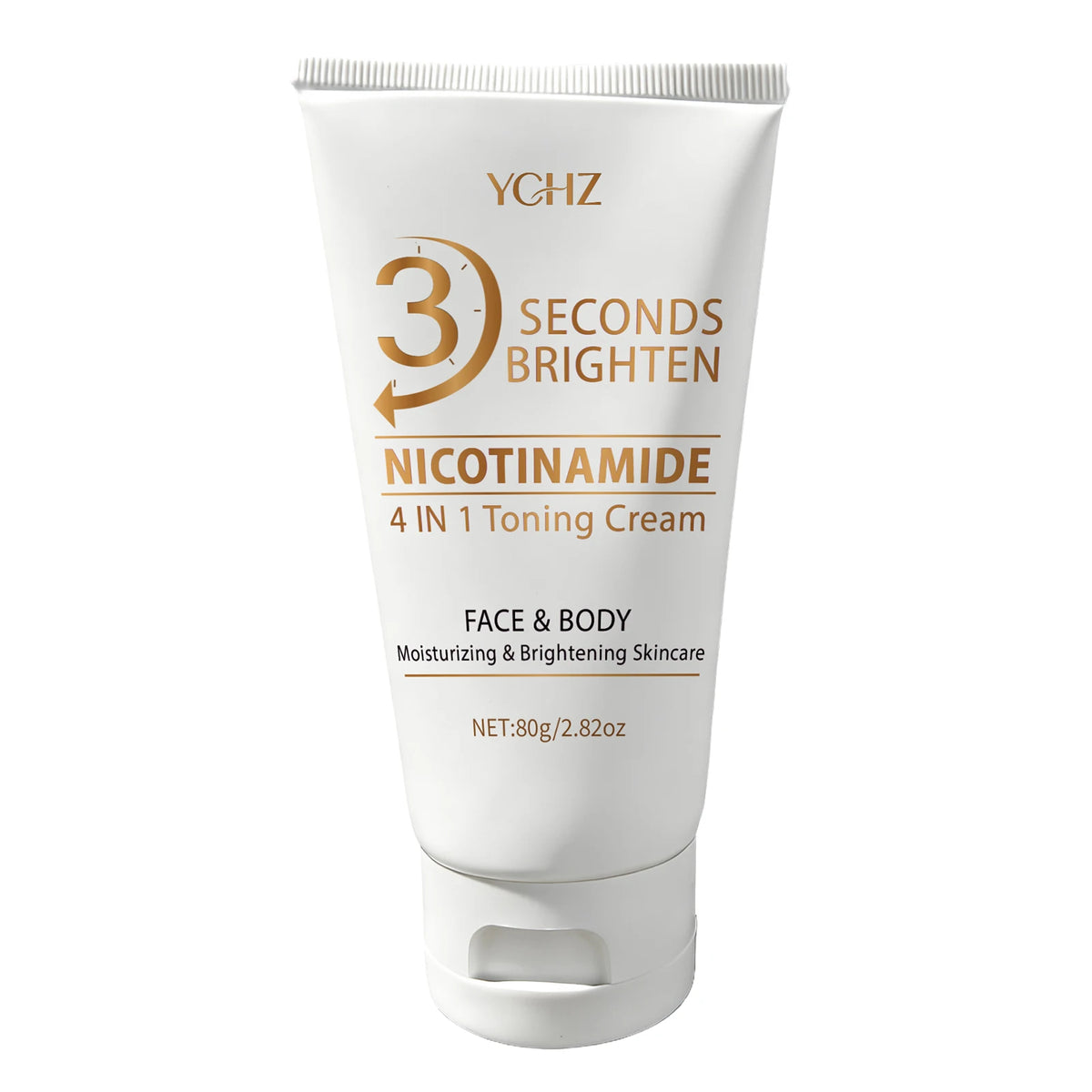 Crème unifiante express 3 secondes, crème éclaircissante et hydratante 4-en-1, hydratation profonde, rafraîchissante et non collante, contient de la niacinamide et des vitamines C, E, crème de soin couleur beige clair, soin de la peau.