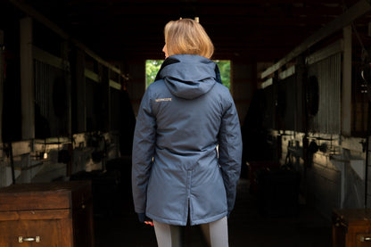 Veste d'équitation hivernale isolée 2.0 - Nuits bleues