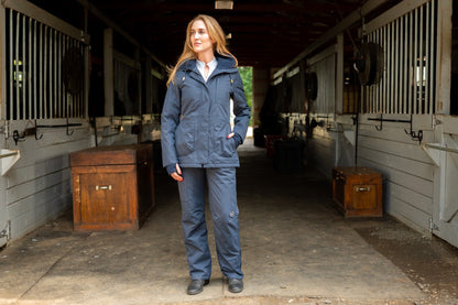 Veste d'équitation hivernale isolée 2.0 - Nuits bleues