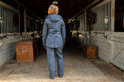 Veste d'équitation hivernale isolée 2.0 - Nuits bleues