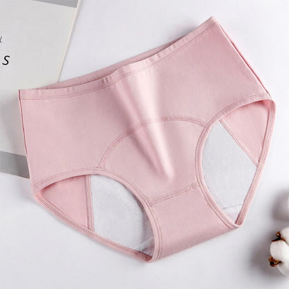 Leak Proof Menstrual Panties Physiological Pants Women Underwear Period Cotton Waterproof Briefs Plus Size XXXL Female Lingerie
