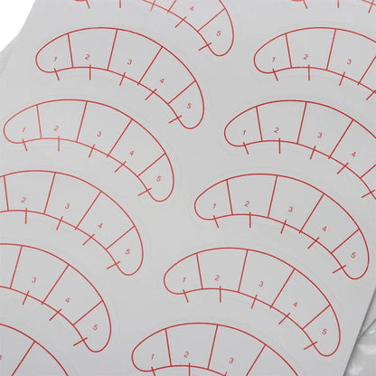 70 paires Faux cils Autocollant pour les yeux Extensions de cils Cils greffés Coussinets pour les yeux Patchs en papier Pansements Patchs d'entraînement Outil de maquillage