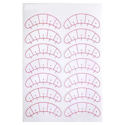 70 paires Faux cils Autocollant pour les yeux Extensions de cils Cils greffés Coussinets pour les yeux Patchs en papier Pansements Patchs d'entraînement Outil de maquillage