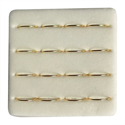 8mm Nose Ring 925 Sterling Silver plain Nose Hoop Piercing 16pcs/pack
