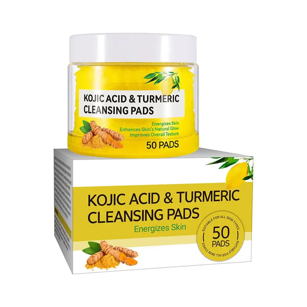 Savon au curcuma et citron / Coussin nettoyant / Crème visage / Sérum - Gamme de produits de soin au curcuma pour éclaircir le teint et nourrir tous les types de peau
