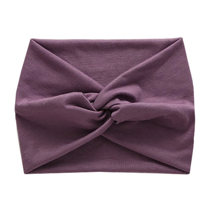 Europe and The United States New Wide Hair Band Women Sports Cross Headband Yoga Elastic Headband Hair Accessories Wholesale