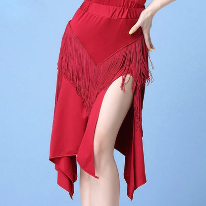 Dance Dress New Adult Womens Full Dress Up Dancewear for Daily Training Practice Dance Competition Stage Performance Event