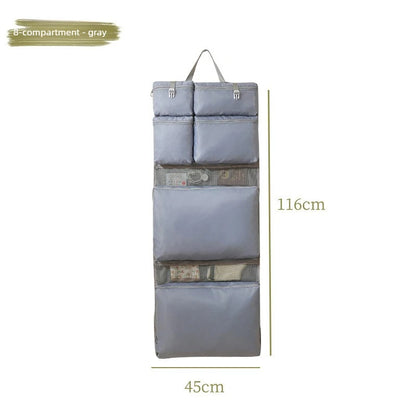 Travel Hanging Storage Bag Portable Foldable Multi Pocket Organizer for Clothes Accessories
