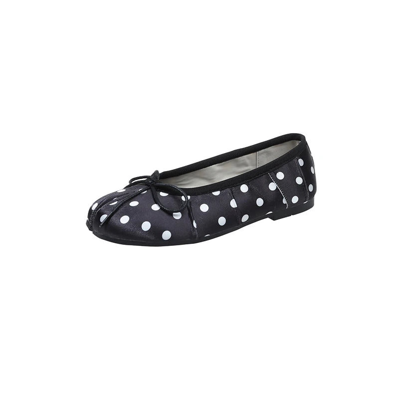 French Gentle Bow Women's Shoes Flats