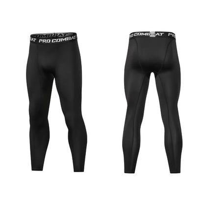 Cool Dry Leggings Sports Baselayer Running Tights Athletic Workout Active Shorts Mens Compression Pants Tights