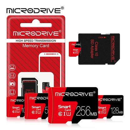 Flash Drive Card 256MB V10 Micro Memory Card 512MB 1024MB 2048MB 4GB TF Card 4K Class 6 Mini SD Card for Phone