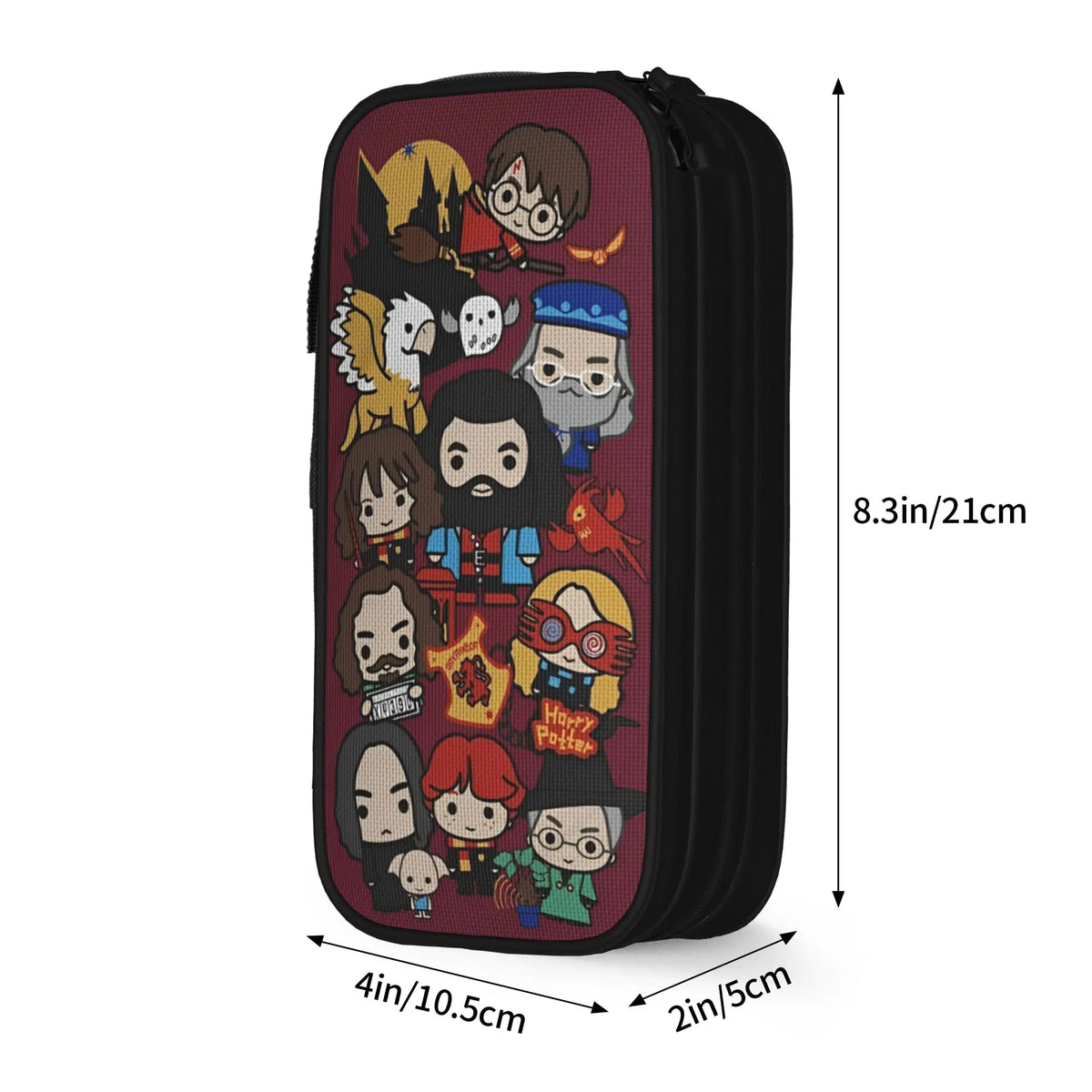 New H-HP-P Harrys Potters Pencil Cases  Pencil Pouch Pen Holder for Girl Boy Large Storage Bags Office Gifts Accessories