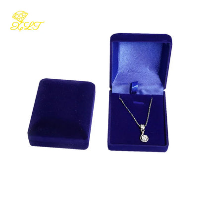 1 boîte à bijoux pour pendentif, boîte cadeau de présentation de bijoux, emballage de pendentif, boîte de rangement, porte-collier, boîte de rangement pour pendentif