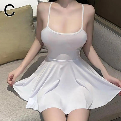 Sexy Lace Patchwork Camisola Lingerie Nighty Wedding Silk Dress Sleep Wear Nightdress Clothes Women's Nightgowns Sexy Nightwear