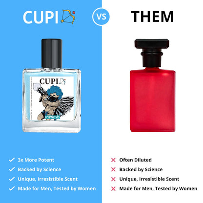 Cupid Perfume Infused Cologne for Men Original Eau de Parfum High Quality Pheromone Perfume for Men Fragrance 50ml