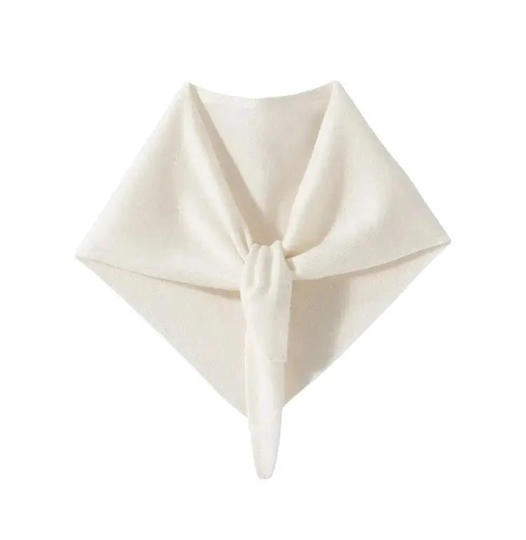 BirdTree, 100%Pure Cashmere Elegant Shawl, Women Solid Neck Protection, Soft Warm Triangle Scarf, 2024 Fall Winter Gift A48907QC
