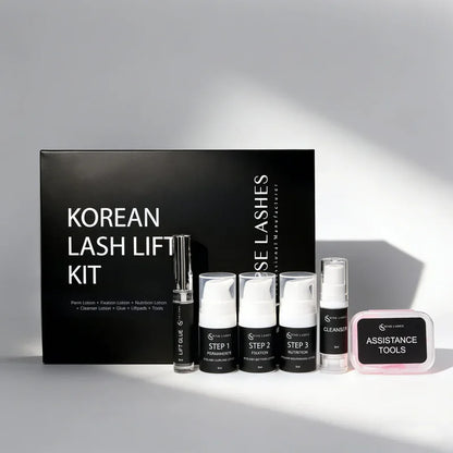 SENSE LASHES Korean Lash Lift Pro Kit Professional Eyelash Perm Kit for Salon & Home Use Lifting Eyelashes Lasting 6-8 Weeks