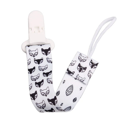 Baby Pacifier Clip Cartoon Pattern Pacifier Strap with Fun& Attractive Design