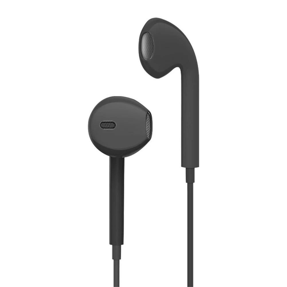 3.5mm Wired Headset With Mic For Smart Phone Computer Tablet Running Fitness Music Gear Audio Gear Gaming Sports Running Headset