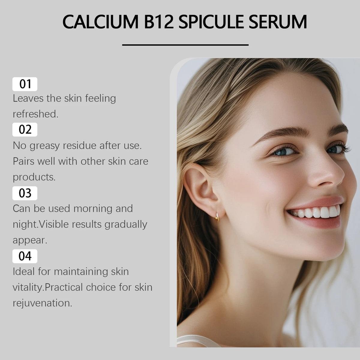 Sérum Essence Visage : Minimise les Pores, Hydrate & Nourrit, Apaise & Adoucit la Peau, Essence Éclaircissante