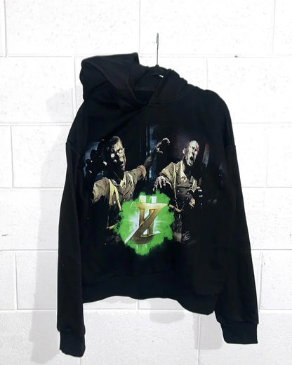 Sweats à capuche Droland Miller Scare Y2k Femme Gothique Punk Streetwear Grunge Haut Sweat-shirt Surdimensionné Harajuku Hip Hop Vêtements