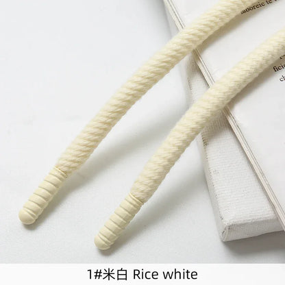 135CM Cordon de serrage rond 9mm pour vêtement, ceinture de pantalon de jogging, sangle de cordon pour sweat à capuche, fil pour chaussures, accessoires de bricolage TJ21678