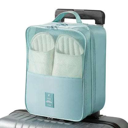 Shoe Bags - Holds 3 Pair of Shoes, Travel Essentials for Flying Carry On Luggage Accessories