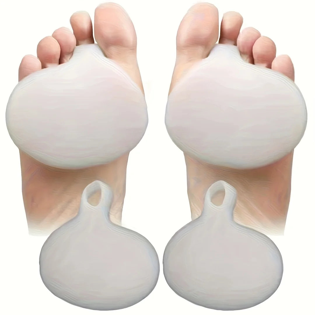 4pcs Silicone Gel Insole - Foot-Specific Metatarsal Pads, Foot Care Additions, Forefoot Pads