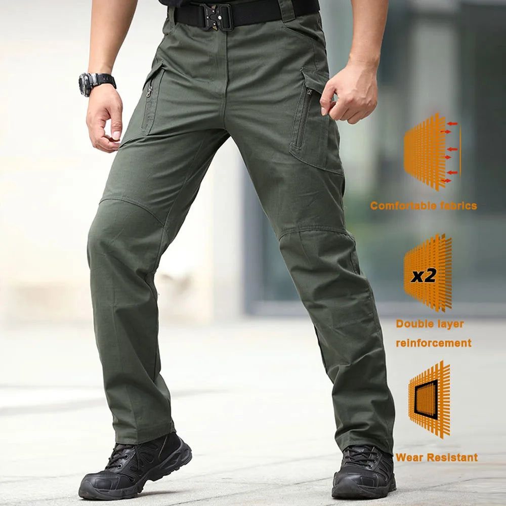 Pantalon cargo tactique de ville Classique d'extérieur randonnée trekking tactique militaire camouflage multi-poches