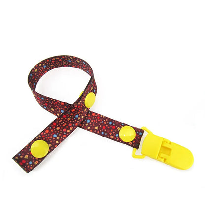 Adjust Baby Pacifier Clip Chain Ribbon Dummy Holder Chupetas Soother Pacifier Clips Leash Strap Nipple Holder for Infant Feeding