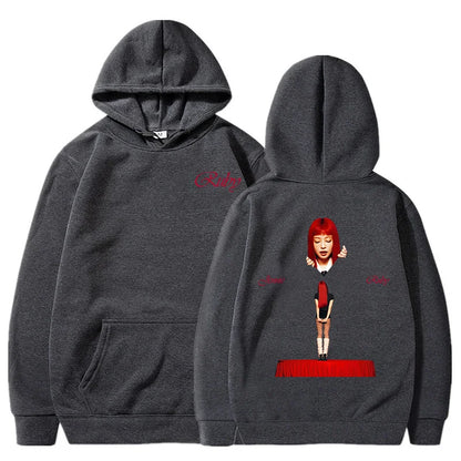 JENNIE Ruby Hoodie 2025 Nouvel Album Mode Homme/Femme Sweat-shirts à Capuche Harajuku Esthétique Hiver Vêtements Polaire Pull Vintage