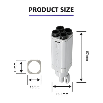 For Bambu Lab 3D Printer AMS Filament Hub Five Way Components Switch Consumables Multi-Color Printing For Bambu lab A1 Parts