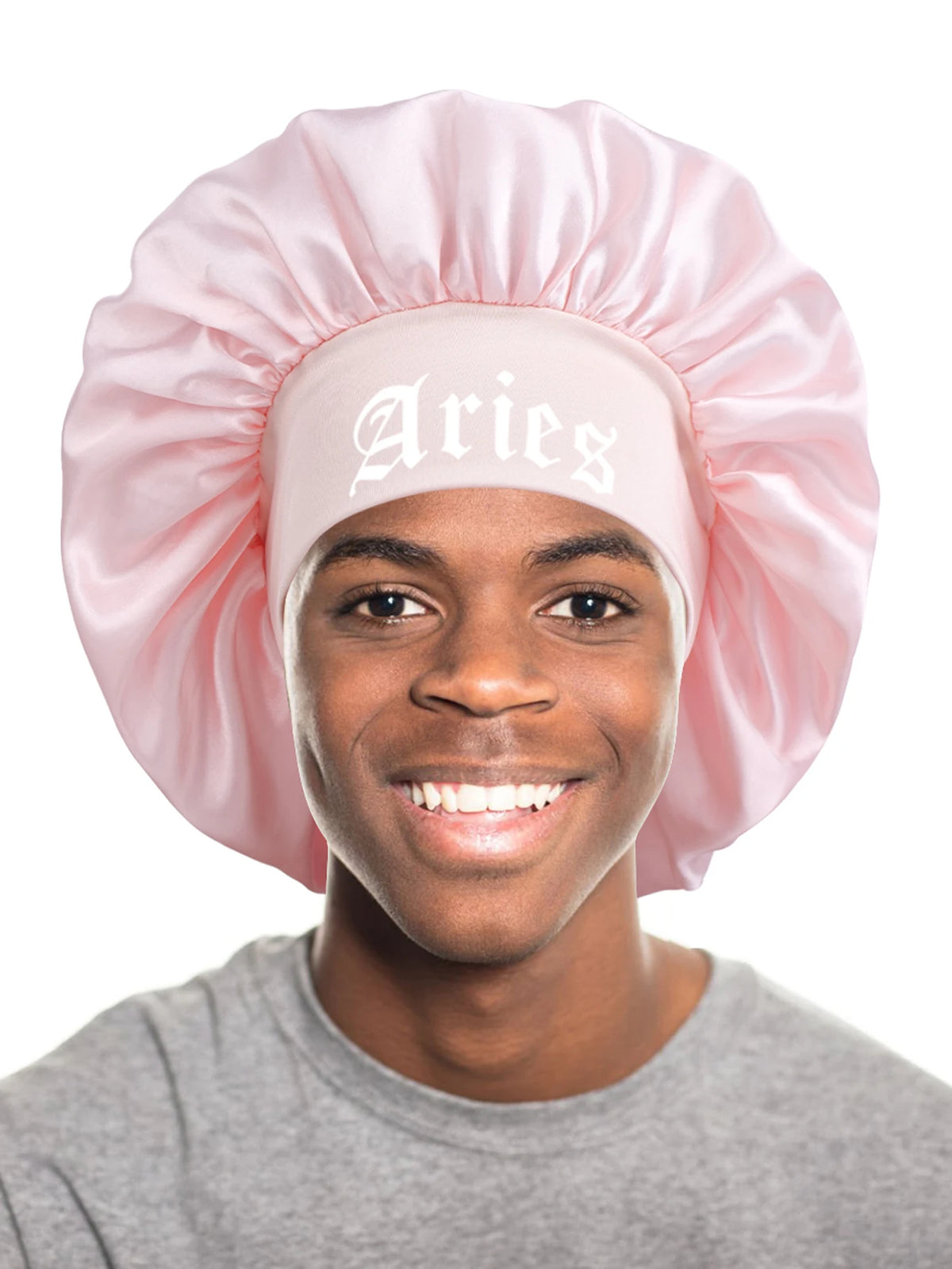 1PConstellation printing satin wide band sleep bonnet ,soft sleeping bonnet with wrap band,make up washing face daily use bonnet