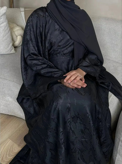 Muslim Dress Women Eid Abaya Turkish Kaftan Vestidos Arabic Long Robe Ramadan Morocco Dubai Abayas Jalabiya Modest Dresses