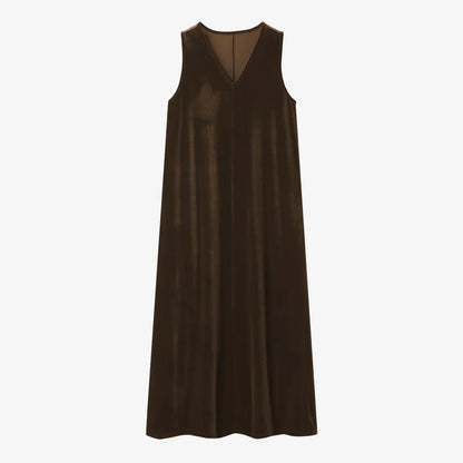 AS AW26 Velvet jumper dress with side pockets + Jersey basic mockneck