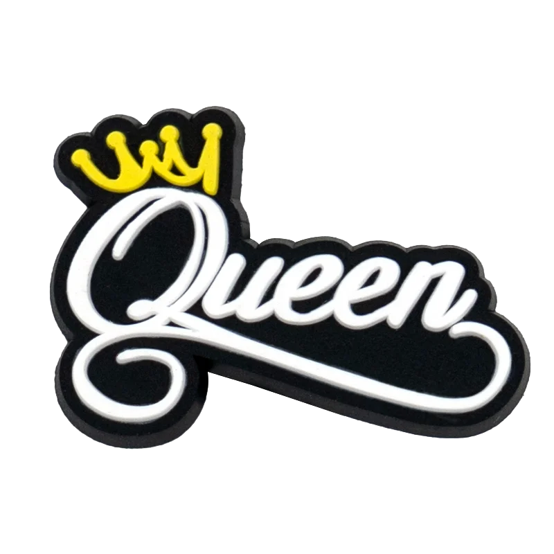 1/25PCS Cool Queen-Style Shoe Charms for Women, Crown  Heart Shaped High-Heel Charms for Shoes, Lipstick Sandals Clogs  Buckles