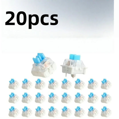 20/50/100pcs Keyboard Switch Keyboard Clicker Key 3 Pin Tactile Switch For Replacement Mechanical Keyboard Accessories
