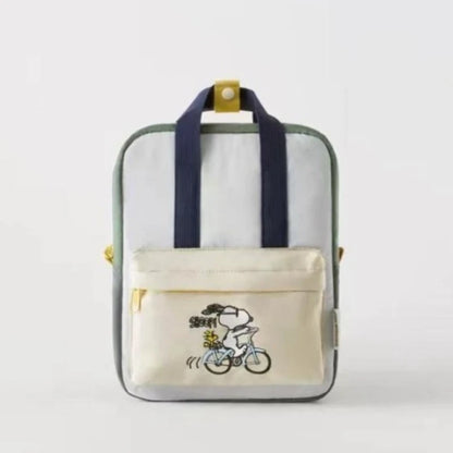 New Fashion Popular Snoopy Backpack Cartoon Back-to-school Season Student Schoolbag Travel Student Large-capacity Backpack
