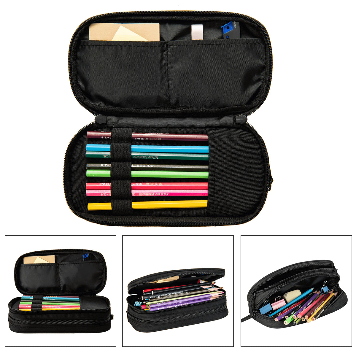 New H-HP-P Harrys Potters Pencil Cases  Pencil Pouch Pen Holder for Girl Boy Large Storage Bags Office Gifts Accessories