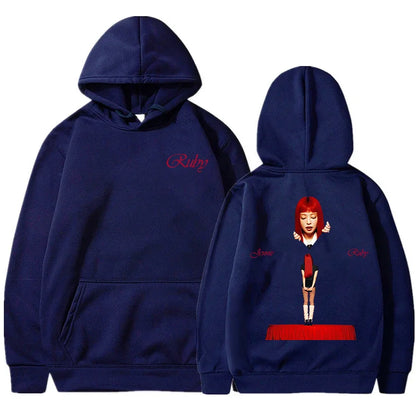 JENNIE Ruby Hoodie 2025 Nouvel Album Mode Homme/Femme Sweat-shirts à Capuche Harajuku Esthétique Hiver Vêtements Polaire Pull Vintage