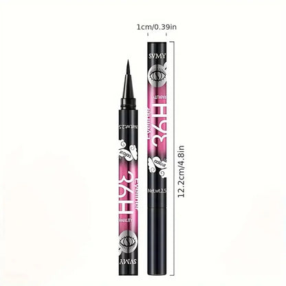 12 PCS Eyeliner Liquide Ultimate Noir Maquillage Waterproof Longue Tenue