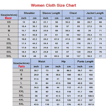Fashion Women 3 Piece Suit Elegant Peak Lapel Single Breasted Wear Long Blazer Vest And Pants Formal Office Casual Party Outfit
