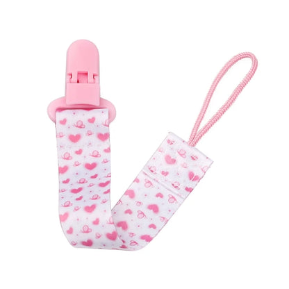 Baby Pacifier Clip Cartoon Pattern Pacifier Strap with Fun& Attractive Design