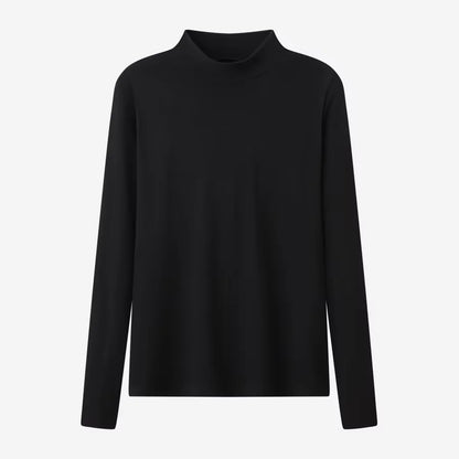 AS AW26 Velvet jumper dress with side pockets + Jersey basic mockneck