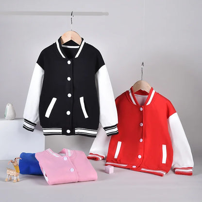 Personalized Printed Jackets, Baseball Jerseys, Customized Jackets For Children With Unique Names And Ages